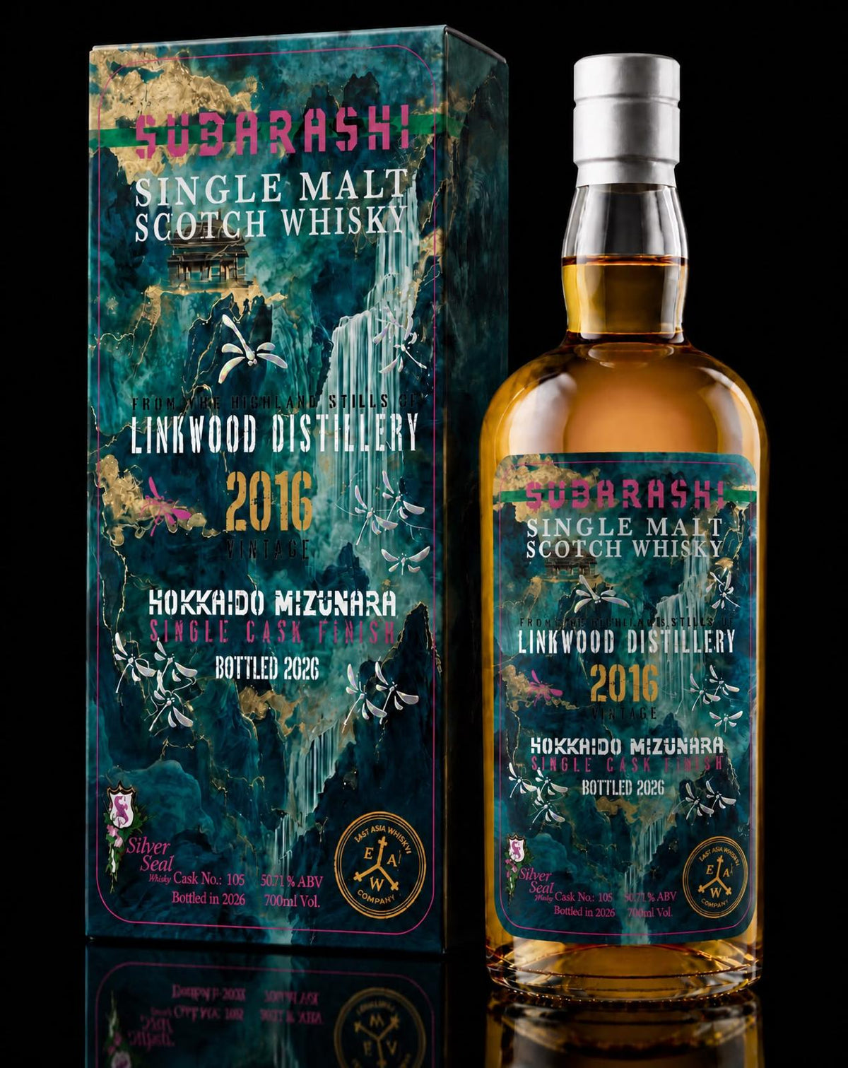 Subarashi Linkwood 2016 — Hokkaido Mizunara Single Cask Finish